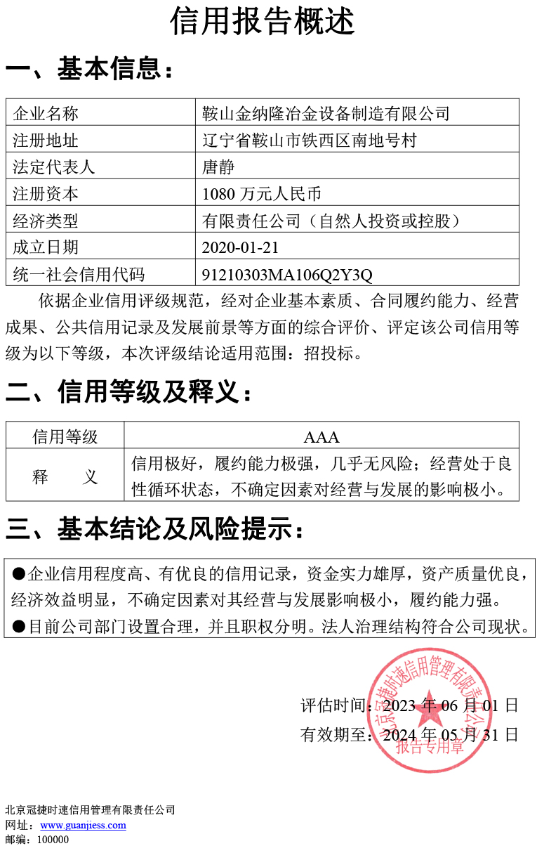 企業(yè)資質(zhì)